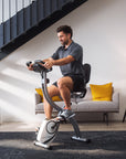 Klappbarer Heimtrainer (S-Bike) mit Rückenlehne