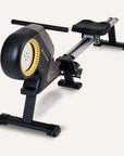 DESIGN Rudergerät für zuhause mit 8 Stufen SP-MR-1300 SportPlus Black/Sun