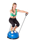Halbball inkl. Trainingsbänder mit Handgriffen SP-GB-001 SportPlus