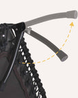Faltbares Fitness Trampolin mit klappbaren Standbeinen SP-T-2100 SportPlus 