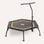 Faltbares Fitness Trampolin mit klappbaren Standbeinen SP-T-2100 SportPlus Gelb 