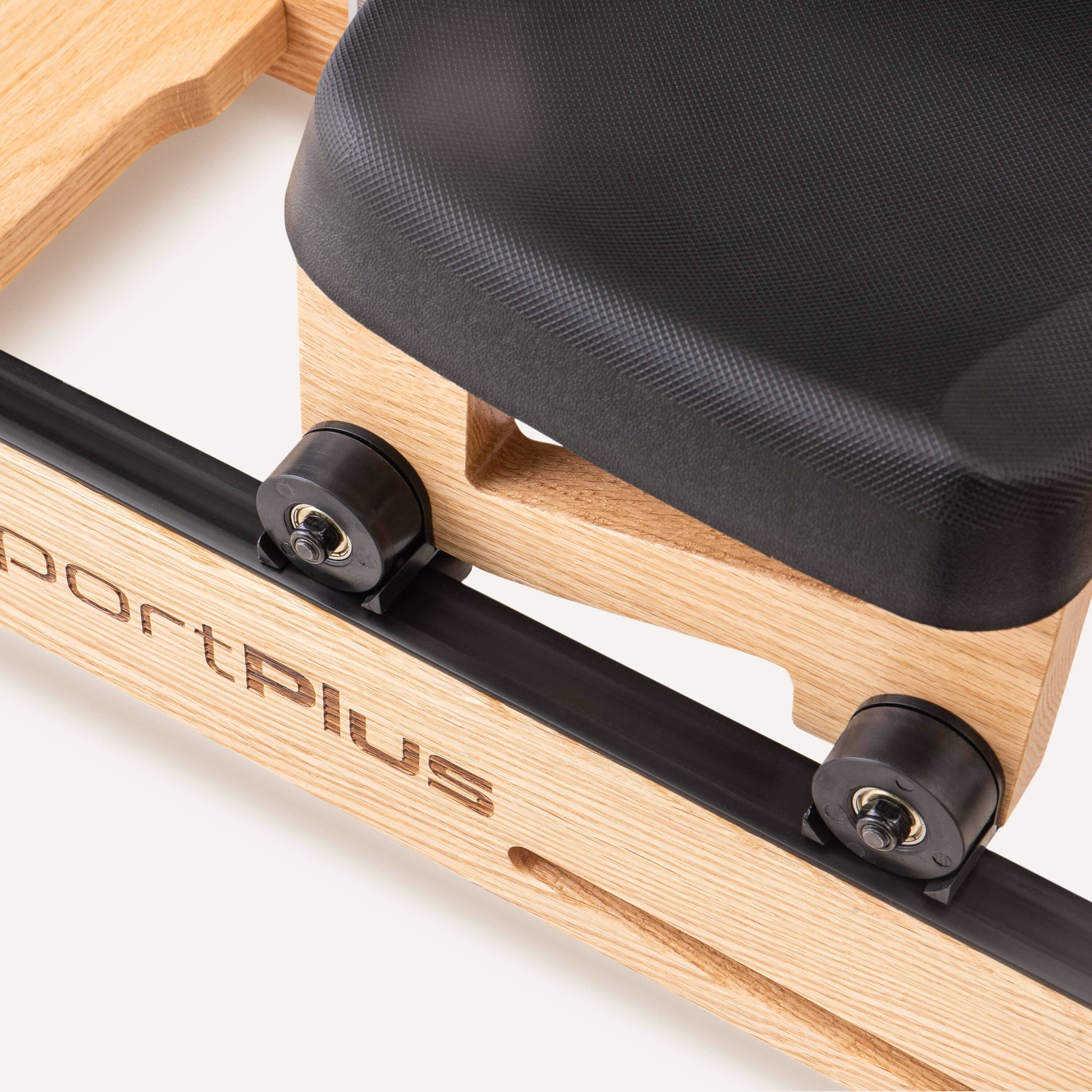 Klappbares Wasserrudergerät aus Eichenholz mit App-Kompatibilität SP-WR-1900-iE SportPlus 