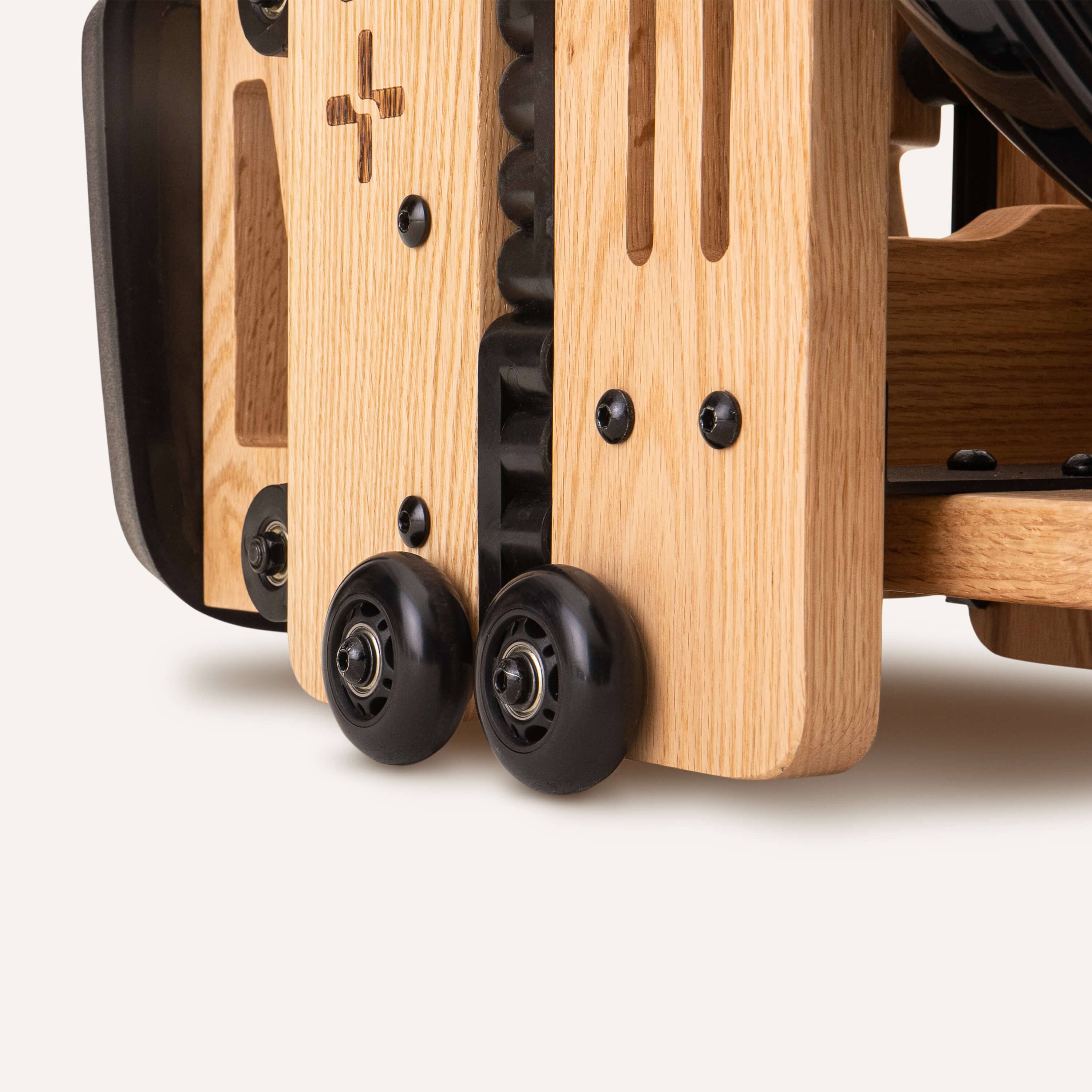Klappbares Wasserrudergerät aus Eichenholz mit App-Kompatibilität SP-WR-1900-iE SportPlus 