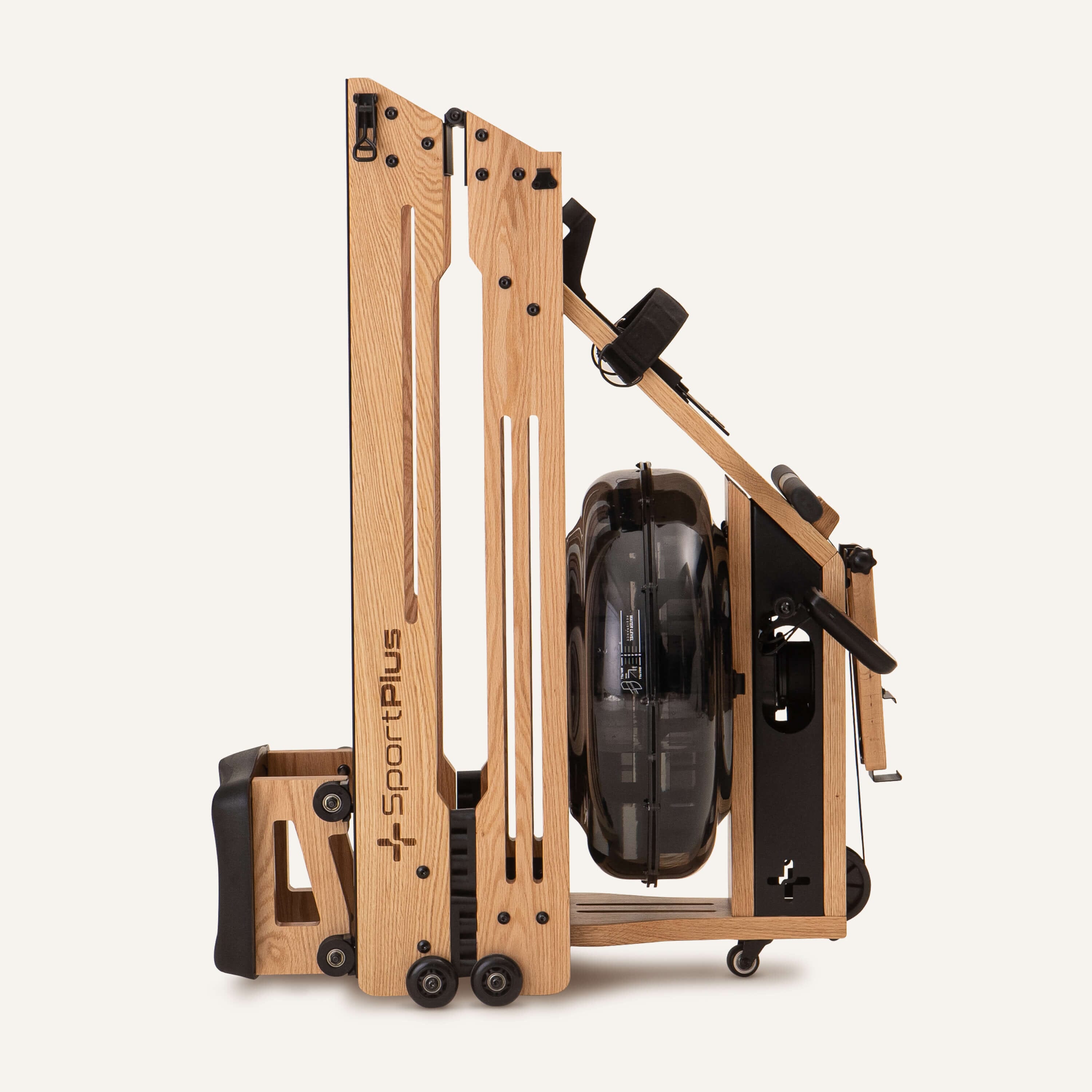 Klappbares Wasserrudergerät aus Eichenholz mit App-Kompatibilität SP-WR-1900-iE SportPlus 
