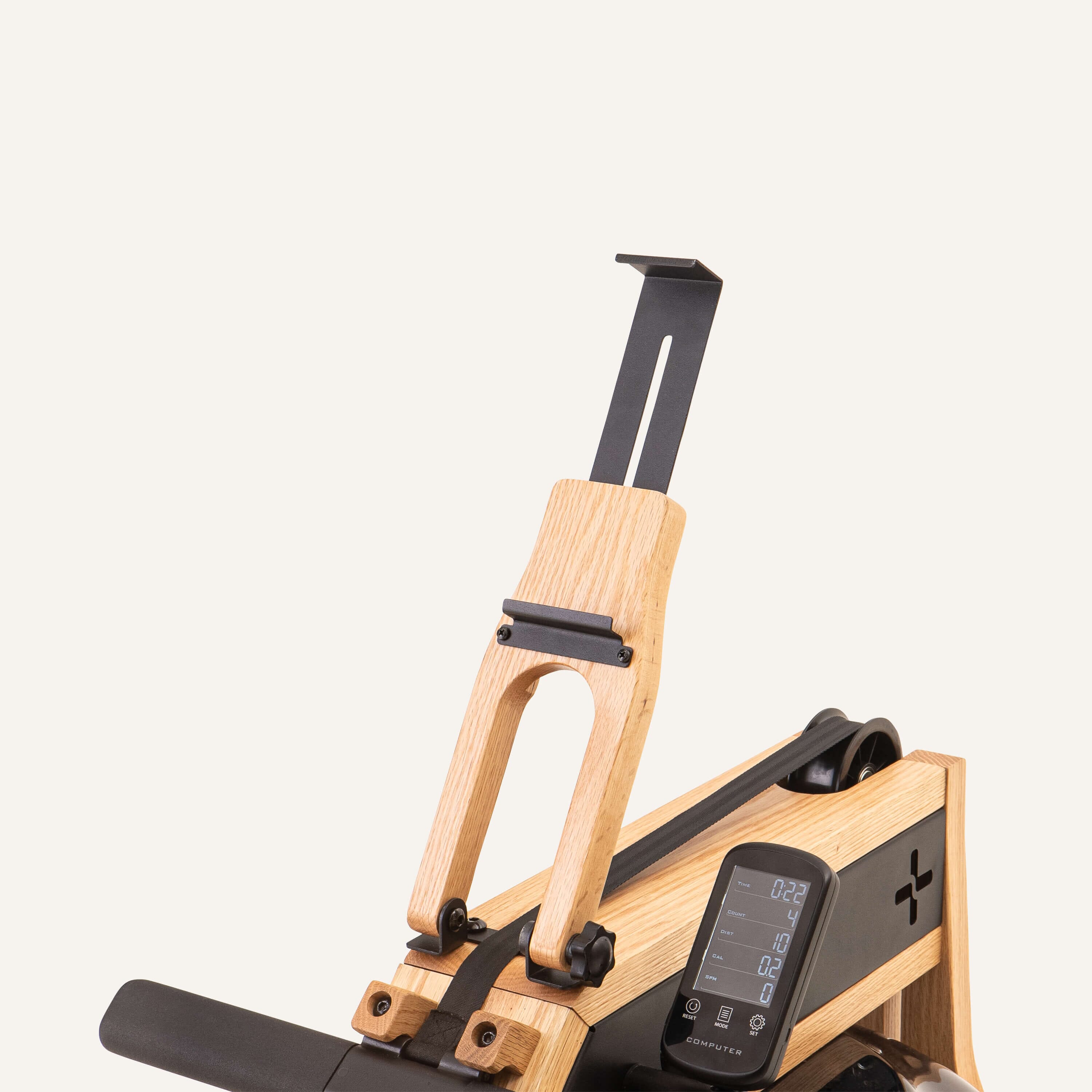 Klappbares Wasserrudergerät aus Eichenholz mit App-Kompatibilität SP-WR-1900-iE SportPlus 