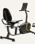Liegeheimtrainer mit App-Steuerung & 8 kg Schwungmasse SP-RB-9500-iE SportPlus Black/Sun 