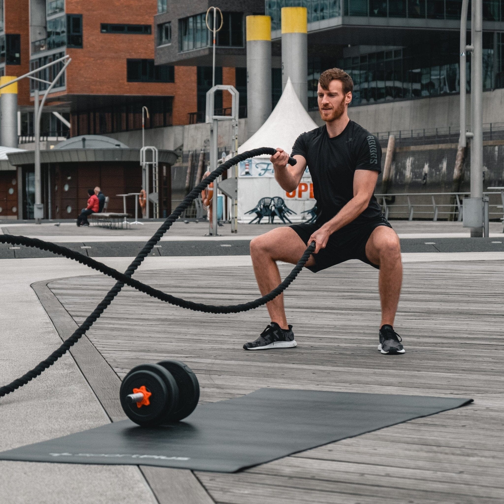 Battle Rope mit Durchmesser 3,8 cm SP-BR-009-015 SportPlus 