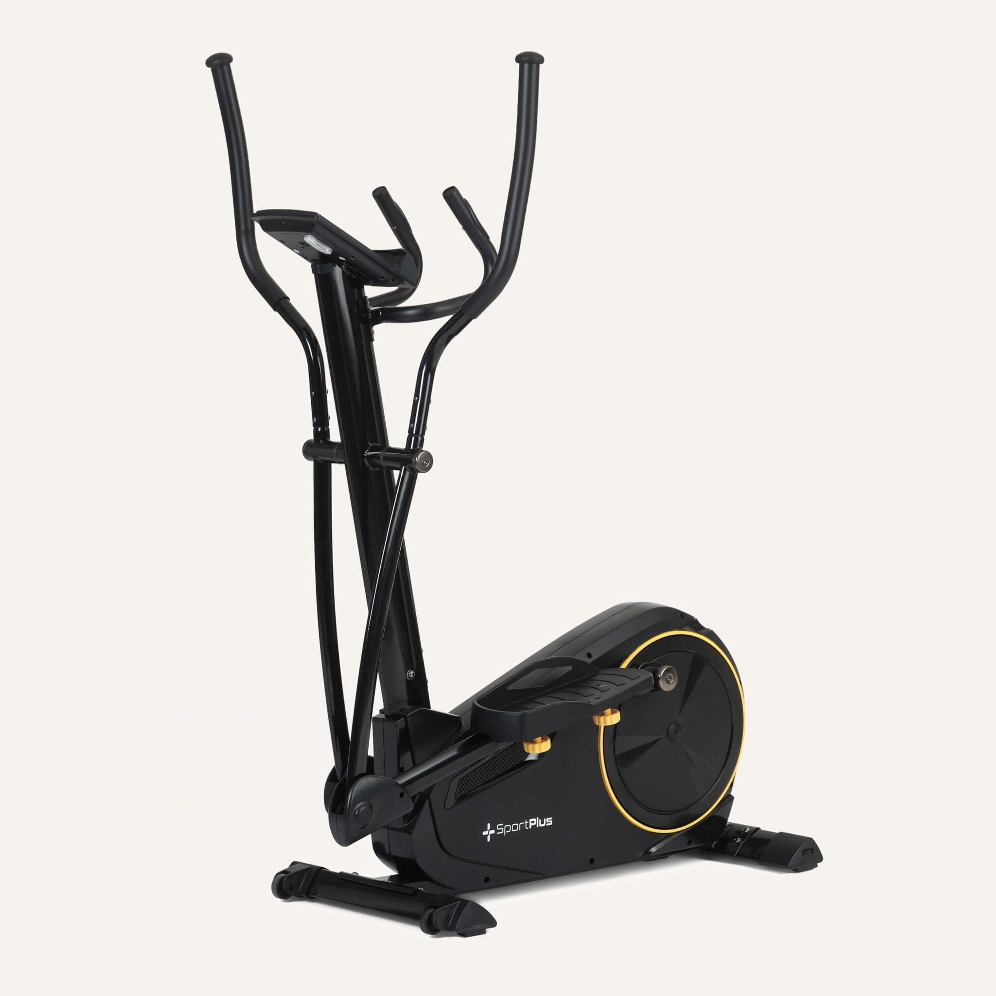 Crosstrainer mit App-Steuerung & 17 kg Schwungmasse SP-ET-9600-iE SportPlus Black/Sun 