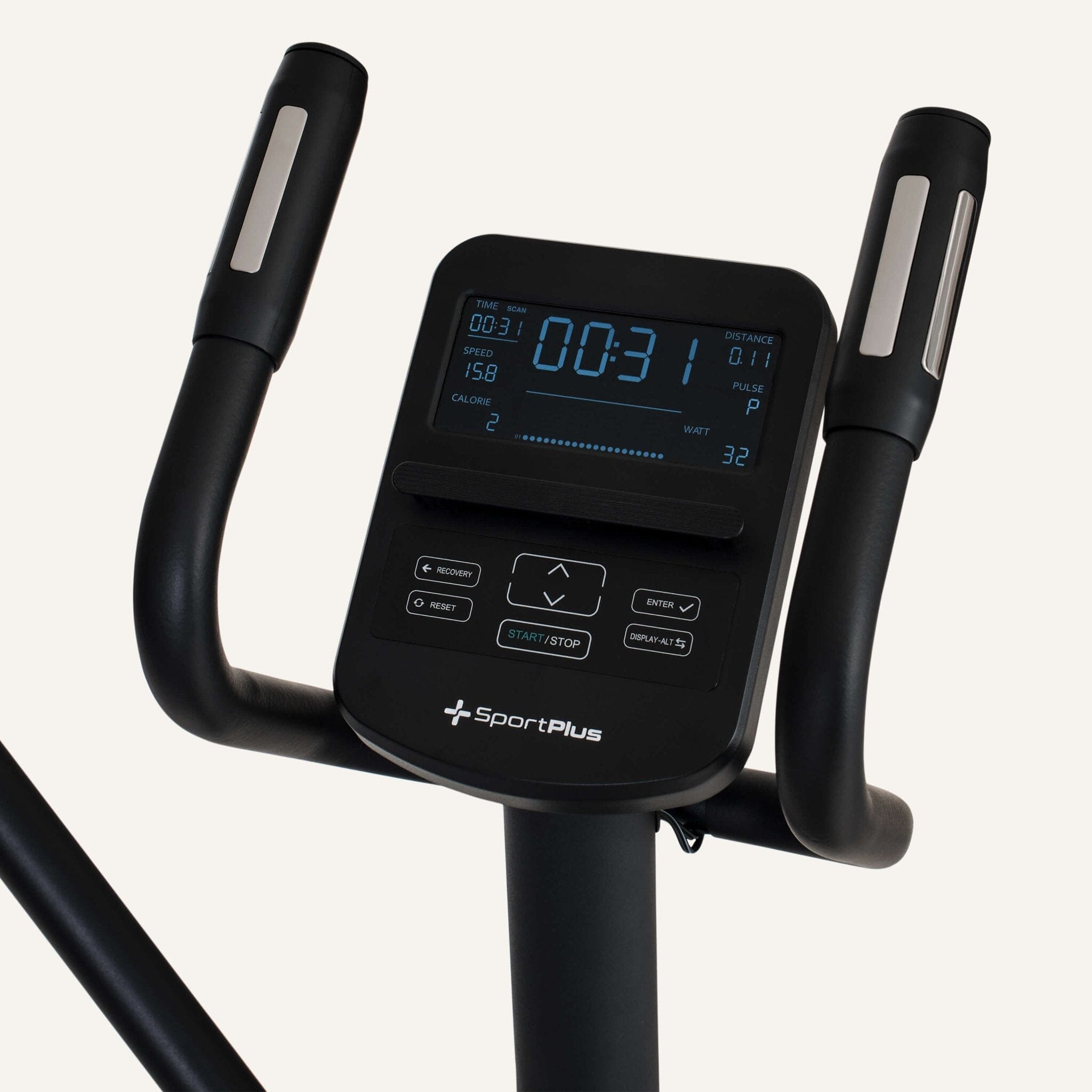 DESIGN Crosstrainer mit App-Steuerung &amp; 18 kg Schwungmasse SP-ET-9910-iE SportPlus 
