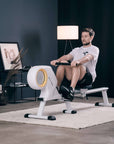 DESIGN Rudergerät für zuhause mit 8 Stufen SP-MR-1300 SportPlus 