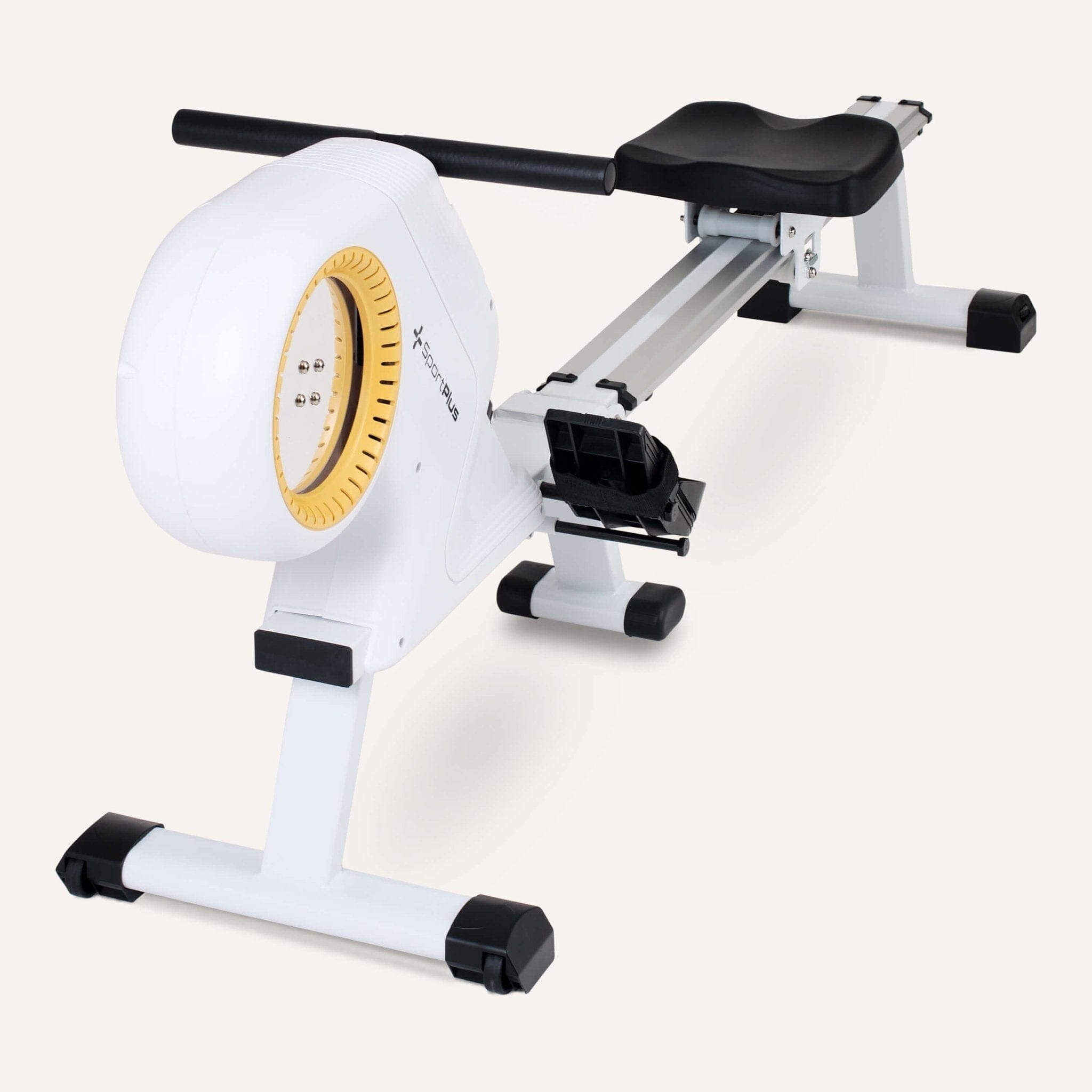 DESIGN Rudergerät für zuhause mit 8 Stufen SP-MR-1300 SportPlus Snow/Sun 