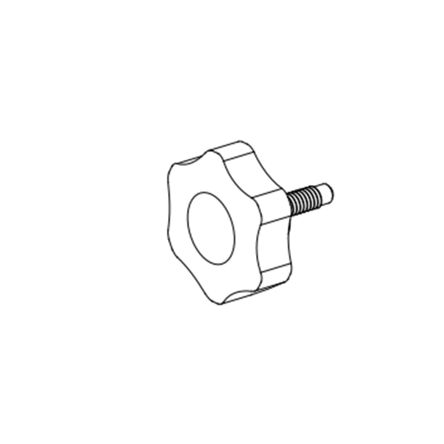#G Knauf für SP-T-305 & SP-T-366 SPO-207942 SportPlus Ersatzteile 