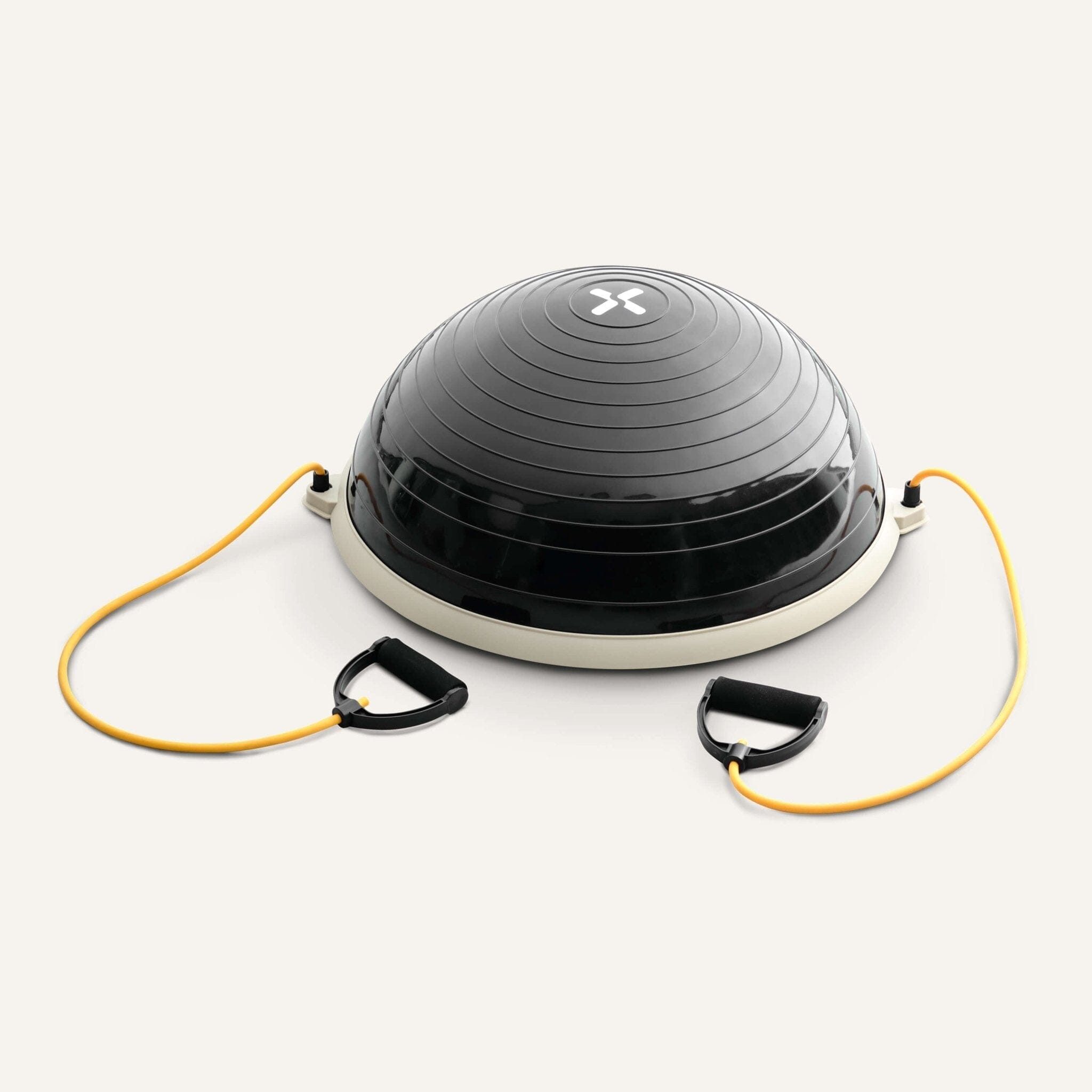 Halbball inkl. Trainingsbänder mit Handgriffen SP-GB-001 SportPlus Black/Sun 
