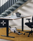 Höhenverstellbarer Schreibtisch mit 3-Fach-Teleskop SP-AT-500 SportPlus 