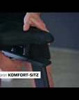 DESIGN Heimtrainer | Tiefer Einstieg | 16 Computer gesteuerte Widerstandsstufen | bis 200W Ergometer | App-kompatibel
