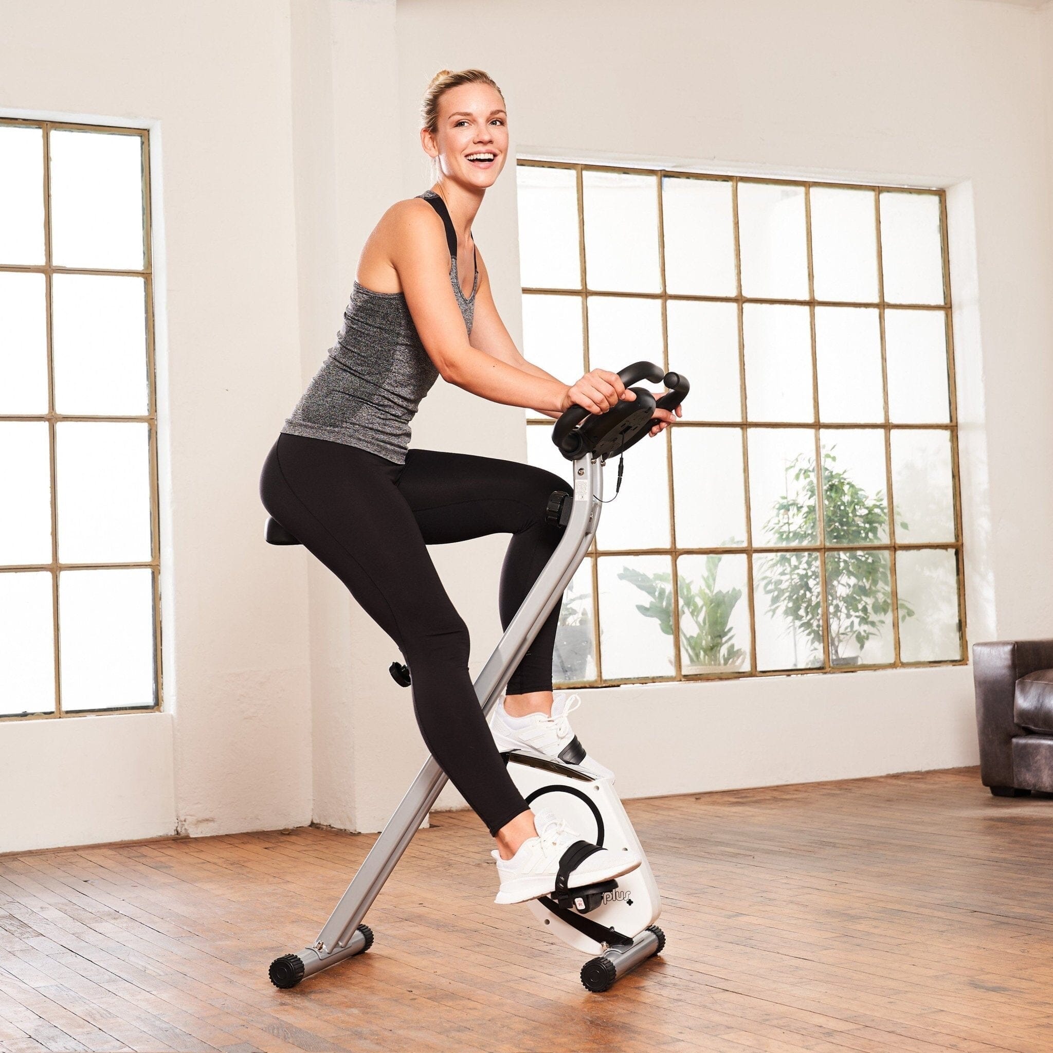 Klappbarer Heimtrainer (X-Bike) für Einsteiger SP-HT-1002 WSV SportPlus EOS 