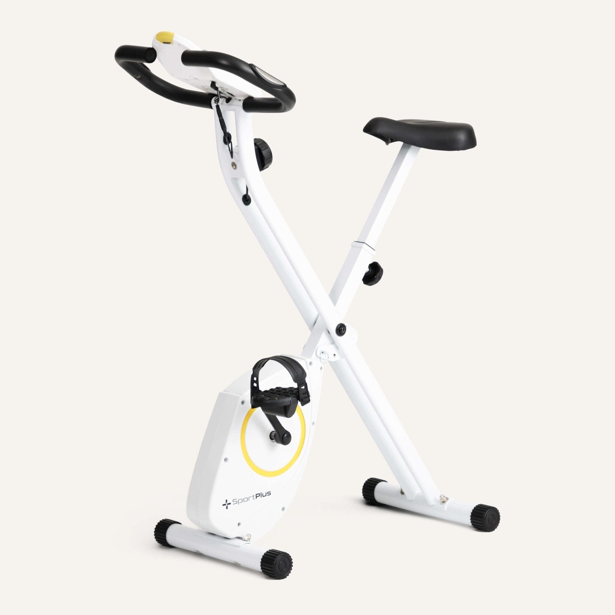 Klappbarer Heimtrainer (X-Bike) mit App-Kompatibilität SP-HT-1200-iE SportPlus Snow/Sun 