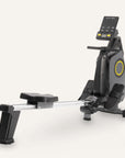 Moderner Ruderergometer mit App-Kompatibilität SP-MR-030-iE SportPlus Black/Sun 