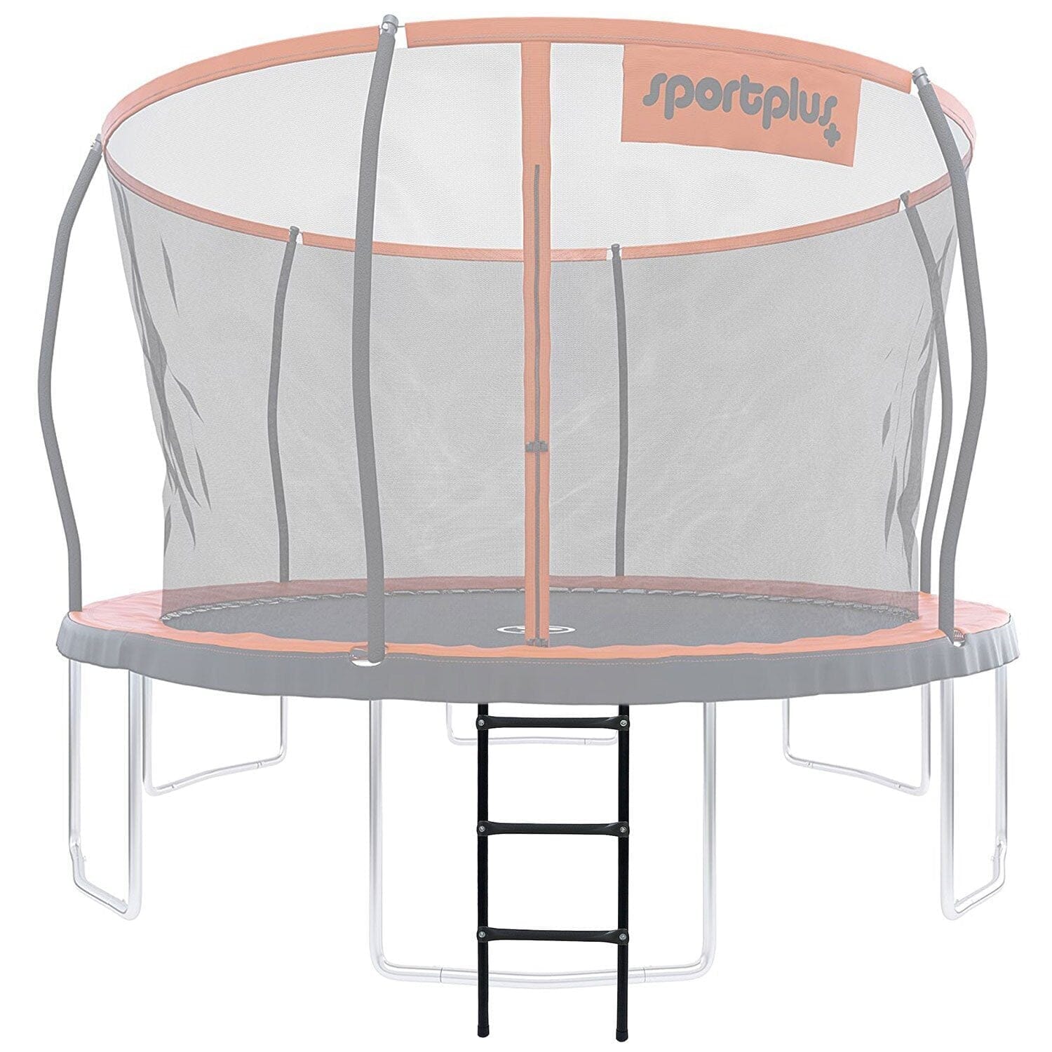 Trampolin Leiter mit 3 Stufen für Einstiegshöhe bis 100 cm SP-T-305-L SportPlus Ersatzteile 
